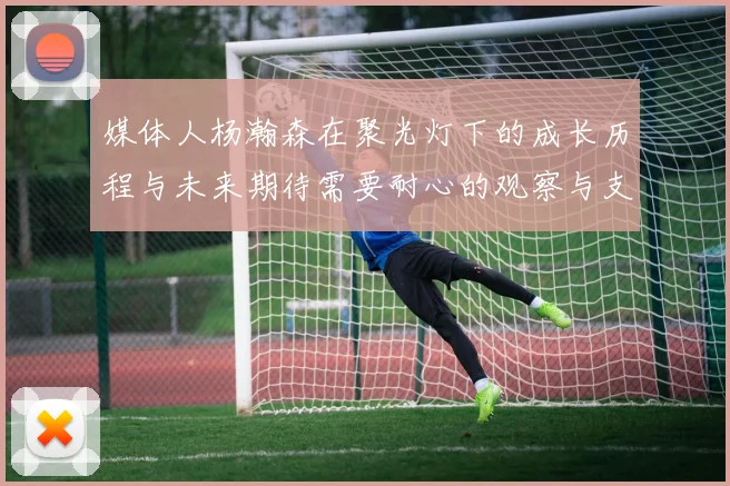 媒体人杨瀚森在聚光灯下的成长历程与未来期待需要耐心的观察与支持